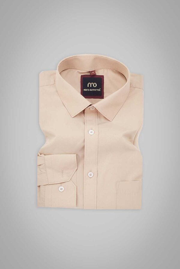 FORMAL BADGE PURE COTTON OFFICE SHIRT - Image 2