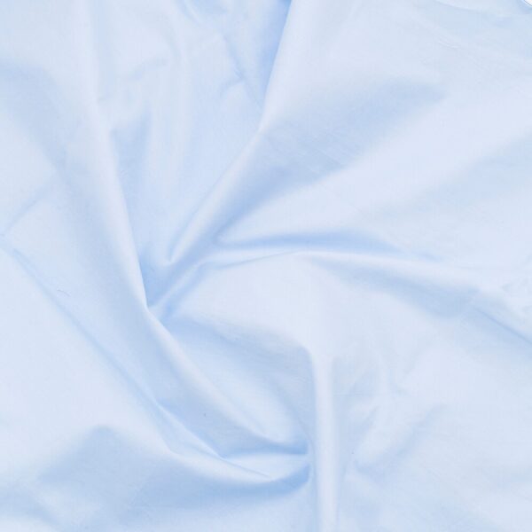 Arvind millls nano plain sky blue 100% pure cotton shirt - Image 3