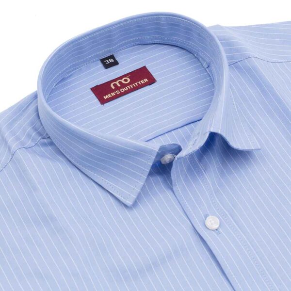 Arvind mills oxford star mediunm linning sky 100% pure cotton shirt