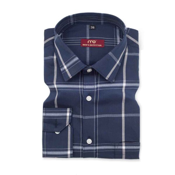 Arvind mills celebration premium 100% pure cotton burbury check shirt - Image 2